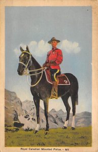 Royal Canadian Mounted Police Occupation, Policeman Unused 