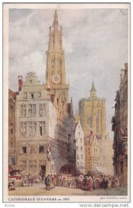 Cathedrale D'Anvers En 1895, Antwerpen, Belgium, 1910-1920s