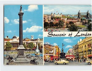 Postcard Souvenir of London, Englanda