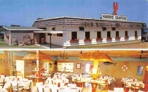 Harris Seafood Restaurant Starboard Lounge Yarmouth Nova Scotia Canada postcard
