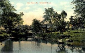 Bobbin Mill Brook in East Auburn, Maine