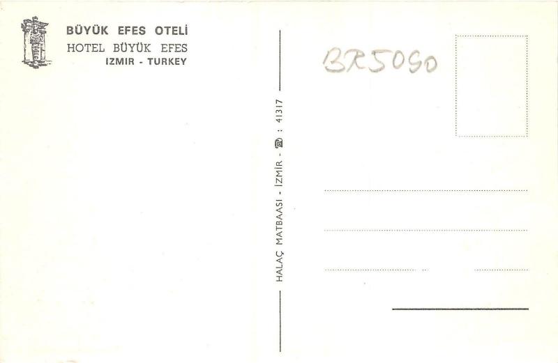 BR5090 Buyuk Efes Oteli Hotel Izmir  turkey