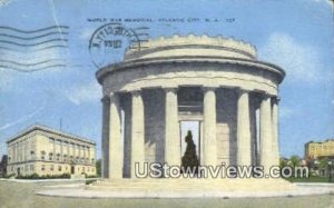 World War Memorial in Atlantic City, New Jersey