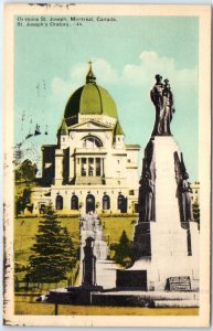 Postcard - St. Joseph's Oratory - Montreal, Canada