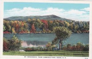 New Hampshire Keene Mt Monadnock From Cummings Pond Curteich