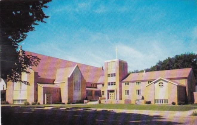 Iowa Mount Pleasant First Methodist Church 1957