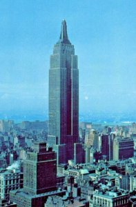 Vintage Photo Postcard New York City NY Empire State Building