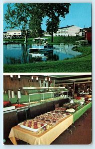 LANCASTER, Pennsylvania PA ~ Roadside WILLOW VALLEY FARMS Smorgasbord Postcard