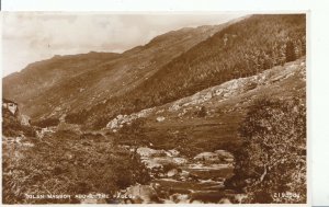 Scotland Postcard - Glen Masson Above The Falls - Real Photograph - Ref A7193