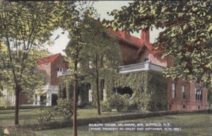 New York Buffalo Milburn Residence Where President McKinley Died 14 September...