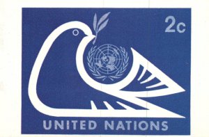 United Nations New York Stamp