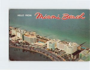 Postcard Hello From Miami Beach, Florida