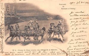 Ringling Brothers Circus Course de Chars romains chez 1902 