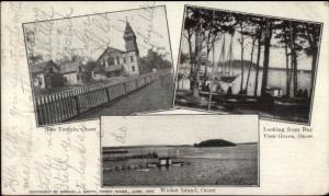 Onset Cape Cod MA Multi-View c1905 Postcard