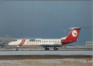 Aviation Postcard - Latavio Latvian Airlines TU134B-3 Aeroplane Ref.RR16791