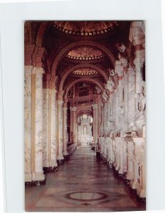 Postcard Right Aisle, National Shrine Of Our Lady Of Victory Basilica, New York