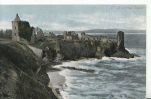 Scotland Postcard - St Andrews Castle - Fife - Ref 9991A