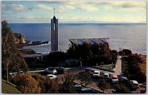 1966 Wayfarers Chapel Portuguese Bend California New Jerusalem Posted Postcard