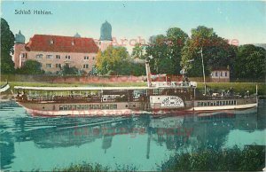 Germany, Hehlen, Schloss Hehlen, Steamer Graf Moltke, Hermann Lorch Serie 905-4