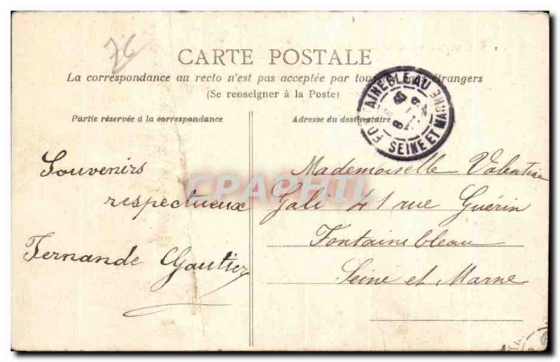 Postcard Harfleur Old Canal View