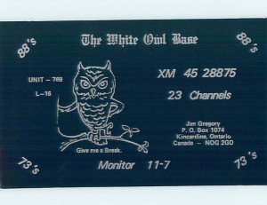 Pre-1980 RADIO CARD - Kincardine - Near Goderich & Owen Sound ON AH1516