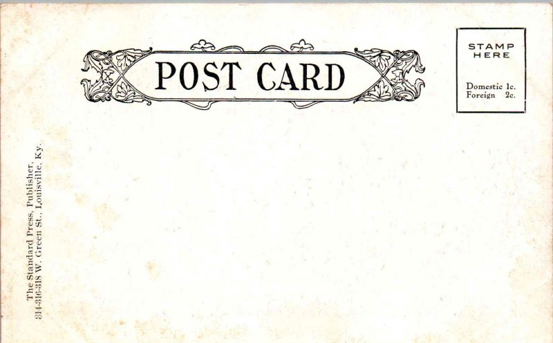 Louisville, Kentucky - A view of the Louisville Public Library - c1904