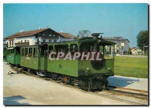 Postcard Modern Chiemsee Railway steam locomotive Krauss + Co 1887 0-4-0