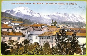 af1380 - BOLIVIA - Vintage Postcard - Sorata