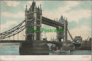 London Postcard - View of Tower Bridge RS26438