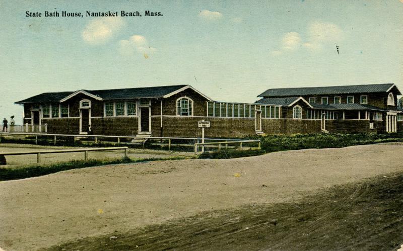 MA - Nantasket Beach. State Bath House