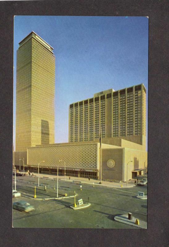 MA Prudential Center Bldg Sheraton Hotel Boston Mass Postcard Massachusetts