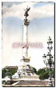 Old Postcard Bordeaux Gironde Girondins The Monument