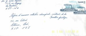 Entier Postal Stationery Postal Canadian Charter Boat Malbaie