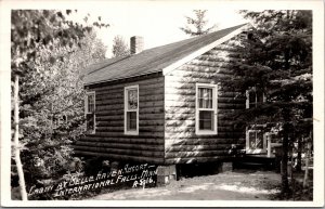 RPPostcard Cabin at Belle Haven Resort in International Falls Minnesota~139865