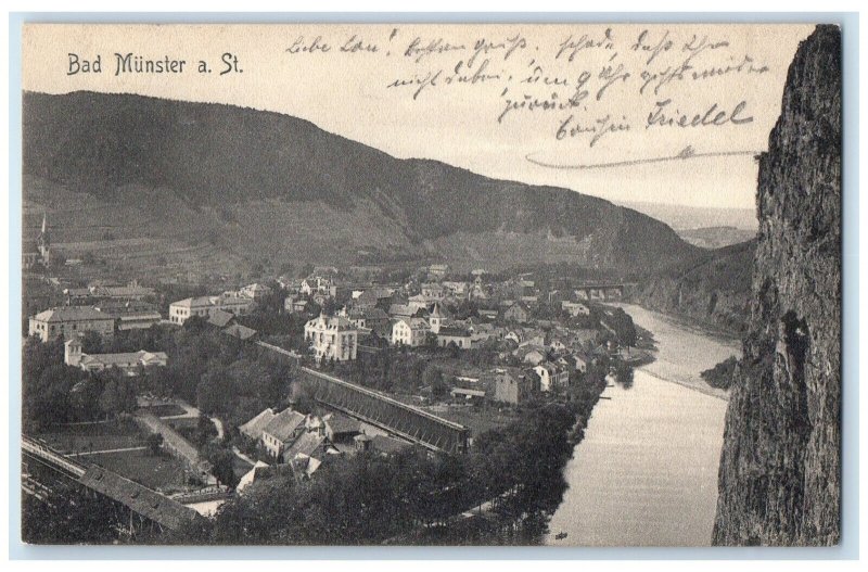 c1910 Bad Münster am Stein-Ebernburg Germany Posted Antique Postcard