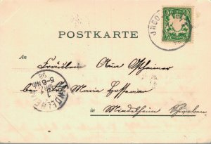 Germany - Ingolstadt den 1898 03.27