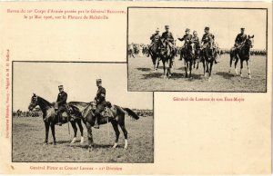 CPA Militaire Nancy - Revue du 20e Corps d'Armée passée par le (90685)