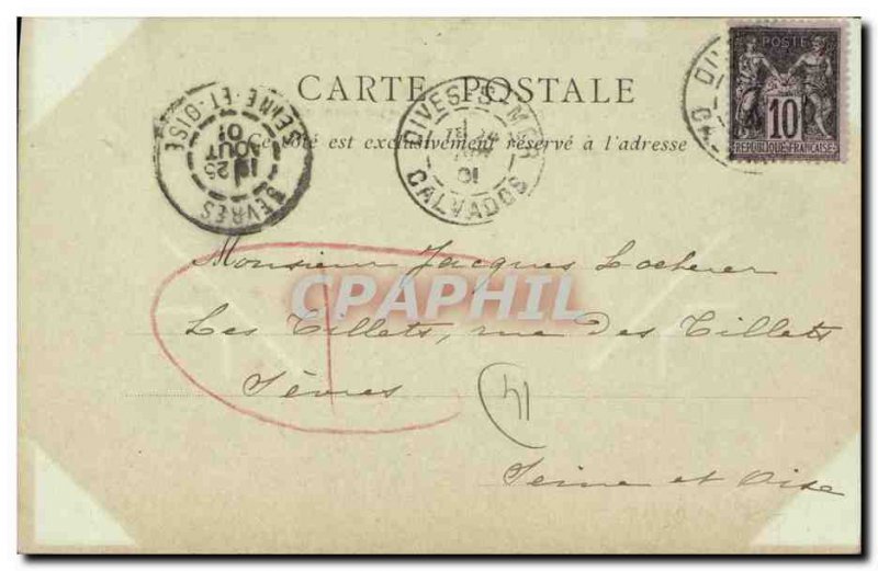 Old Postcard Dives sur Mer Hostellerie William the Conqueror