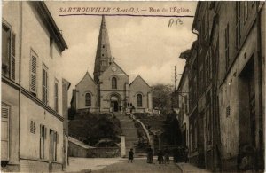 CPA Sartrouville - Rue de l'Église (657529)