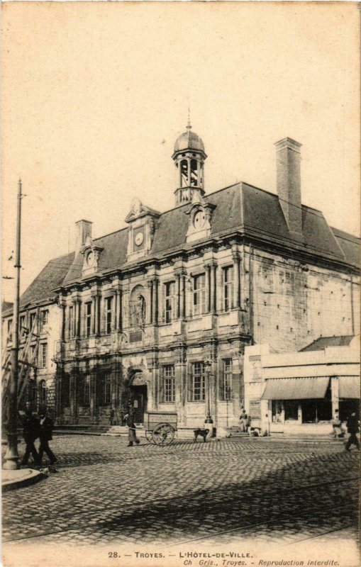 CPA Troyes- Hotel de Ville FRANCE (1007669)