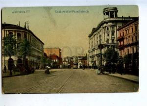 206632 POLAND WARSZAWA Krakowskie-Przedmiescie RPPC to KOLPINO