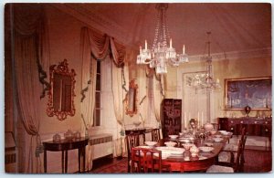 Postcard - Dining Room, Nathaniel Russell House - Charleston, South Carolina