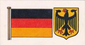 Brooke Bond Tea Trade Card Flags &  Emblems No 36 Germany