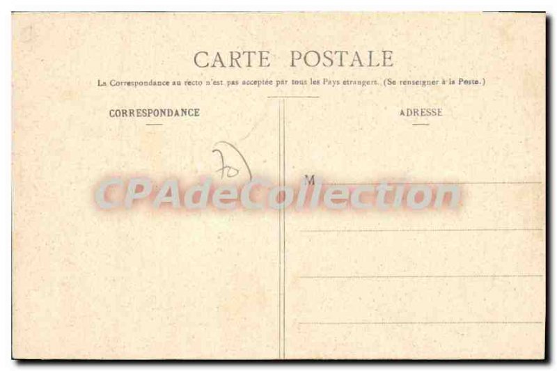 Old Postcard Luxeuil Les Bains Haute Saone Tower House Bailly