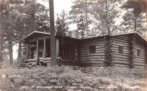 Cabin at Basswood Lake Fishing Lodge in Ely, Minnesota