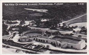 Florida Marineland Studios Aerial View Real Photo RPPC