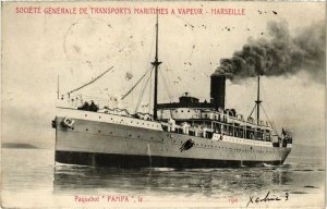 CPA MARSEILLE - Societe générale de Transports Maritimes a Vapeur (988427)