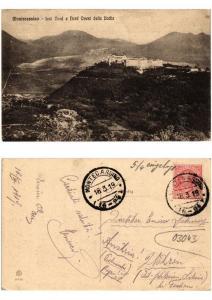 CPA AK MONTECASSINO Lati Nord e Nord Ovest della Badia ITALY (545356)