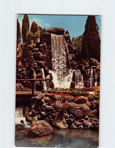 Postcard Mediterranean Falls, Cypress Gardens, Florida
