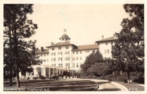 Pinehurst North Carolina Carolina Hotel Real Photo Vintage Postcard AA34787